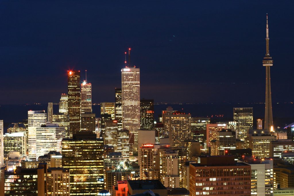 Toronto Skyline at Night