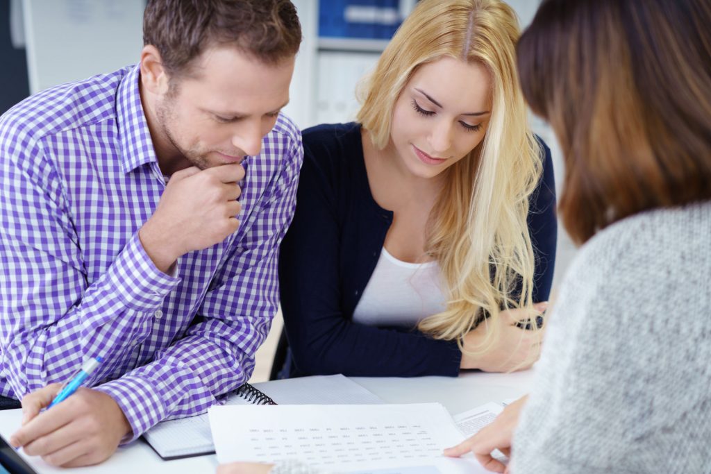 Couple Reviewing Mortgage