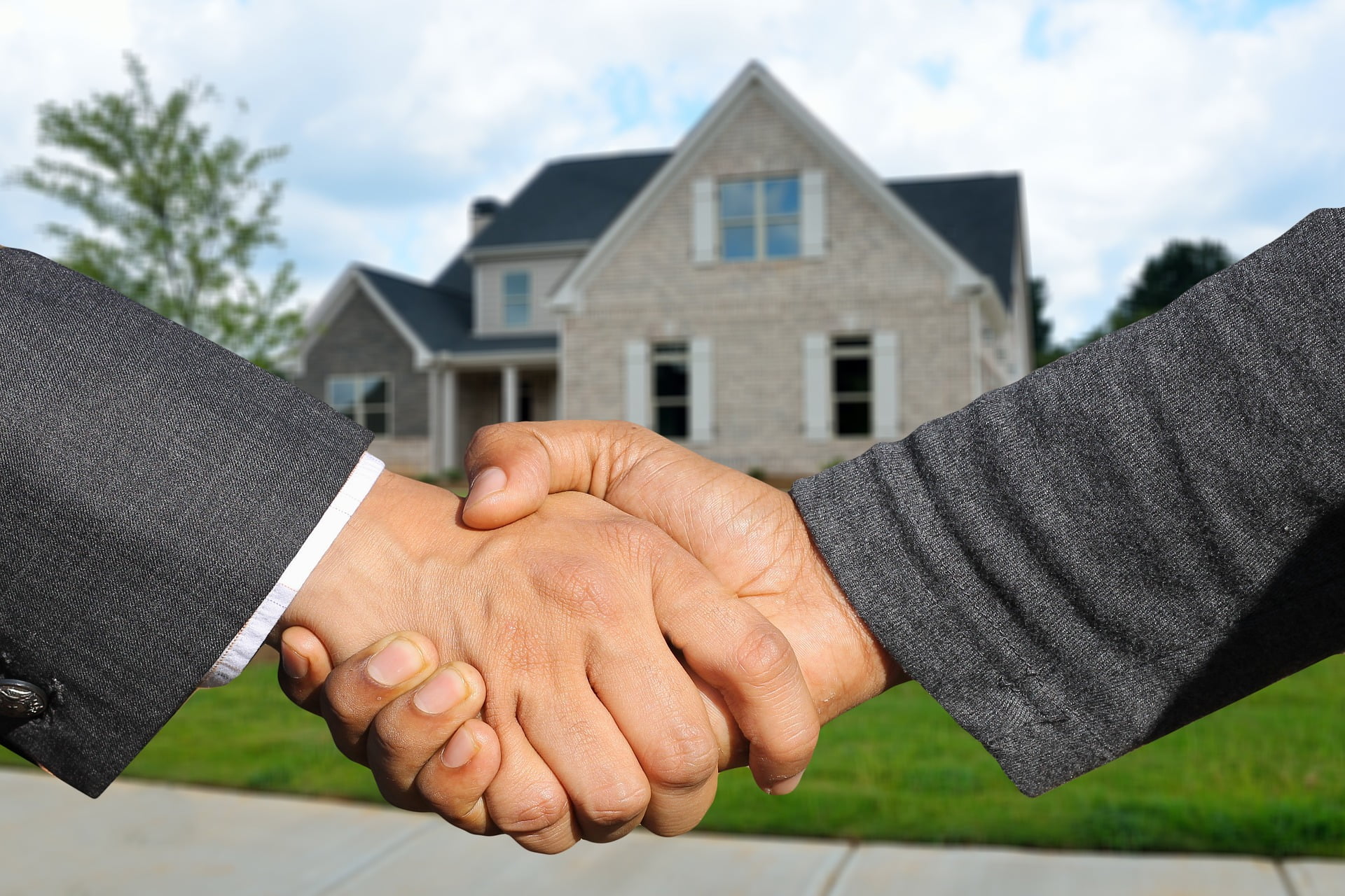 Real Estate Lawyer Shaking Hands