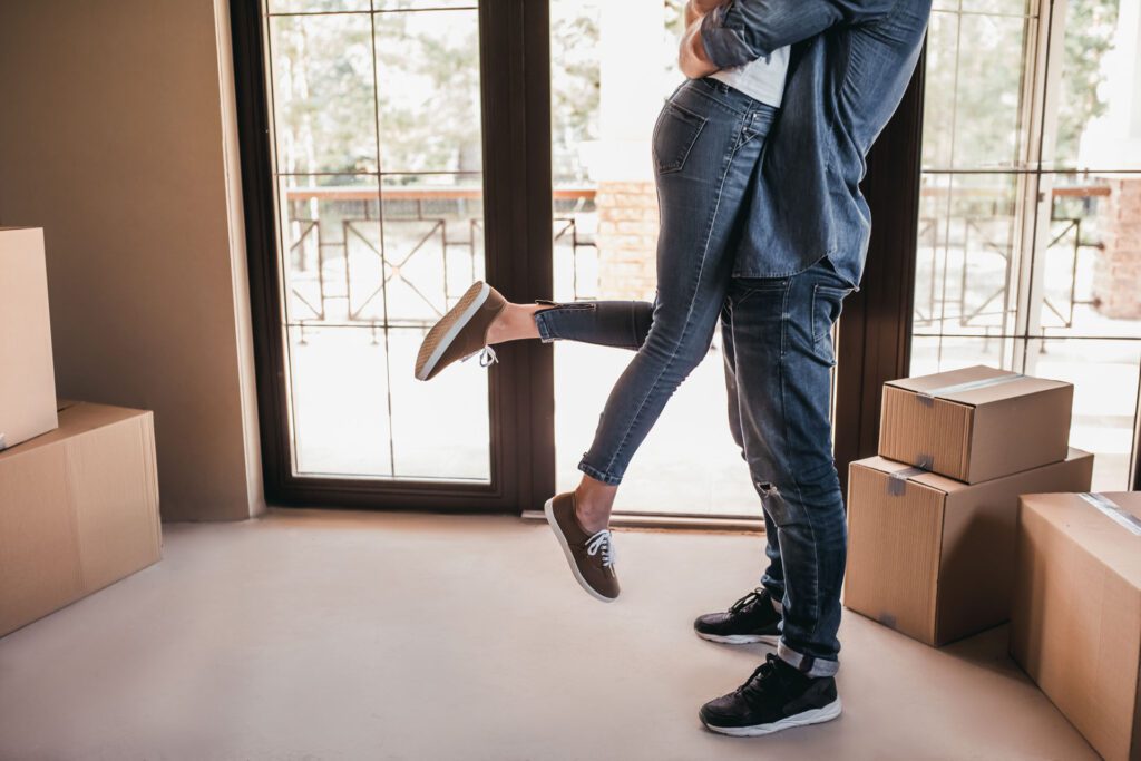 Couple Celebrating Closing a Home