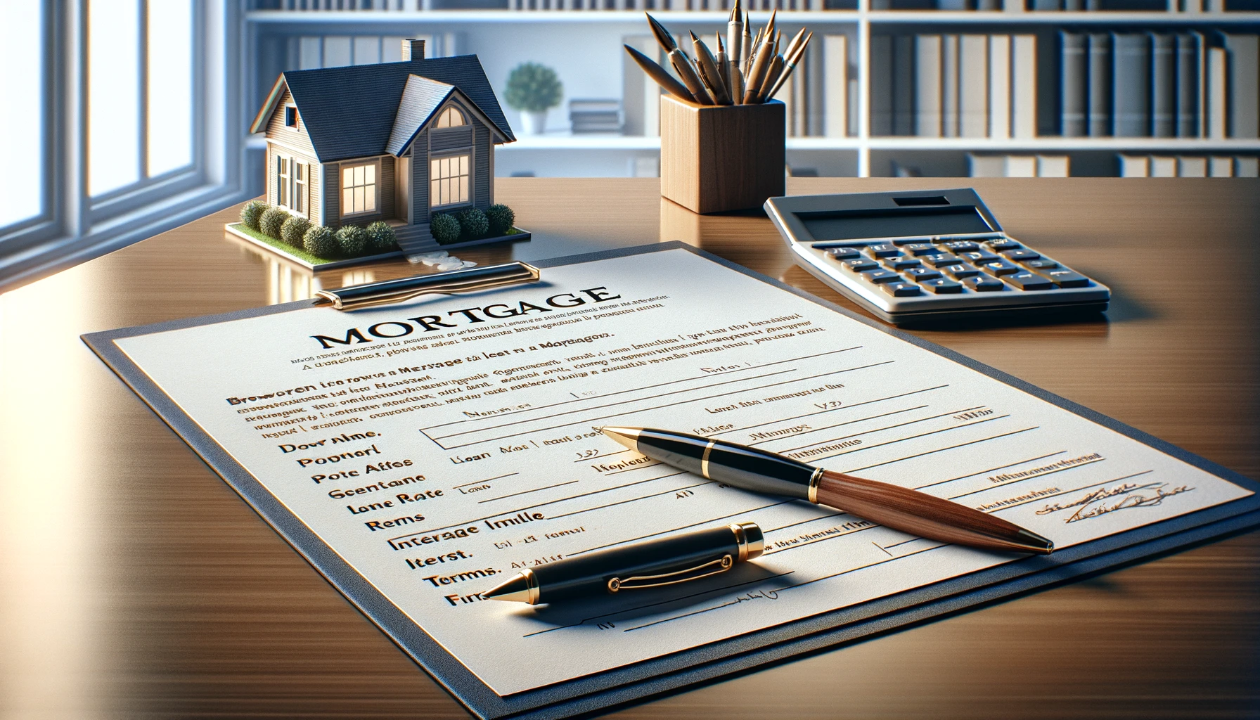 Mortgage Document Image