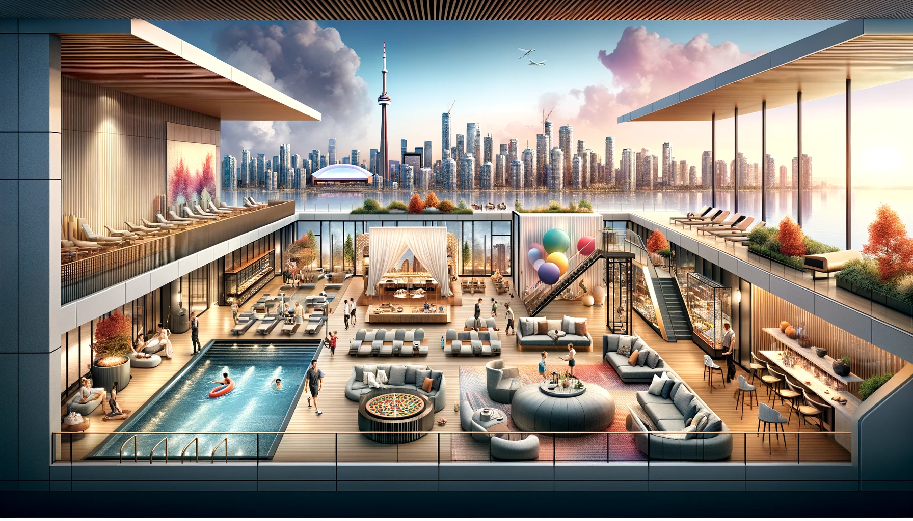 View of Condo Amenities in Toronto: Elevating Your Urban Living Experience