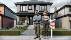 A couple who have just sold their home for less money than they should have received