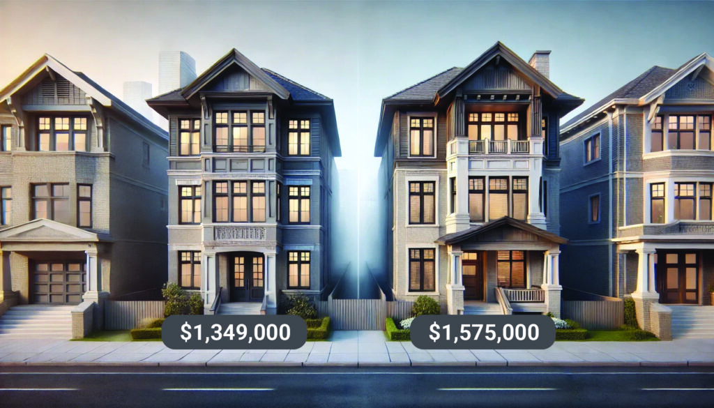 CMA Comparing Two Homes