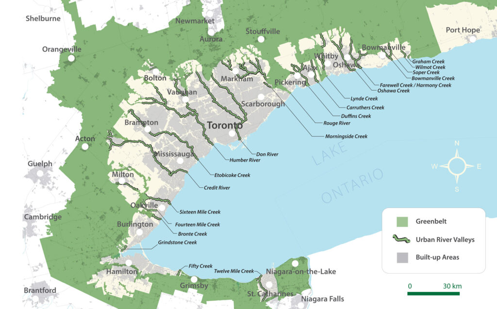 Ontario Greenbelt Surrounds Toronto