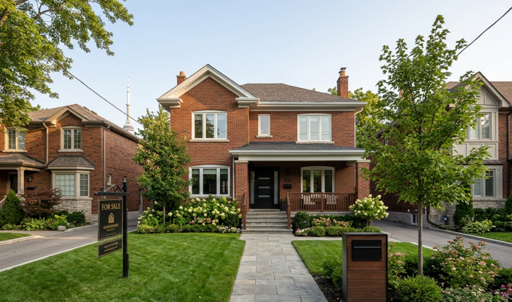 Detached Toronto home valued under the 1.5 million dollar insured mortgage cap 2026