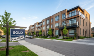 Modern Toronto new construction townhomes qualifying for Ontario HST Rebate 2026