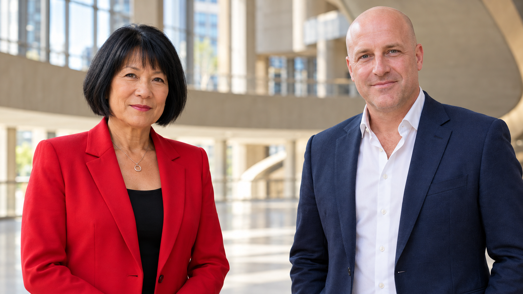 Olivia Chow and Brad Bradford, the Toronto municipal election choice for the next four years of housing